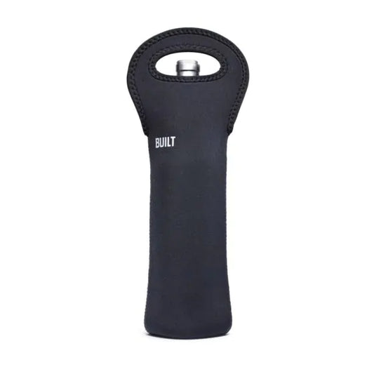 INSULATED BOTTLE TOTE BLK