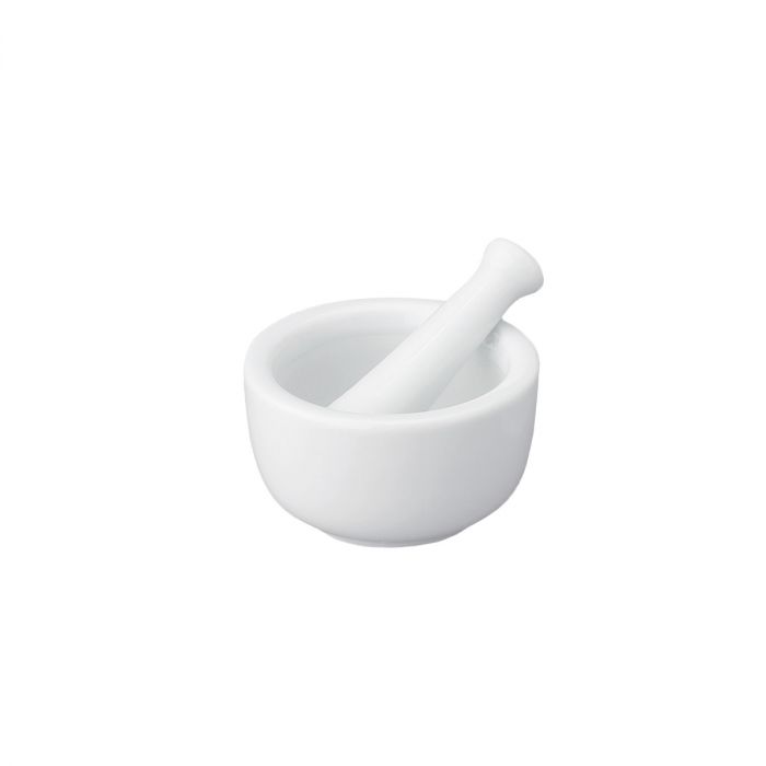 PORCELAIN MORTAR & PESTLE SM