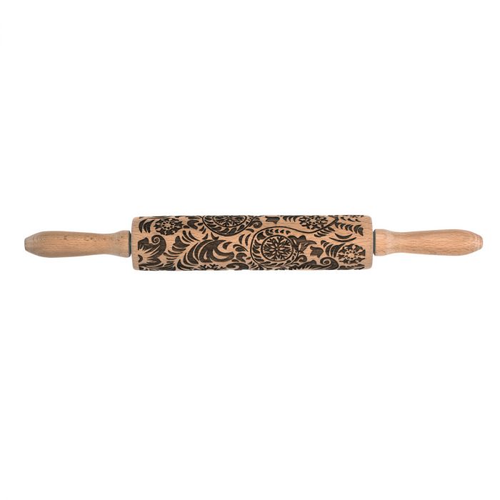 PAISLEY ROLLING PIN 8"