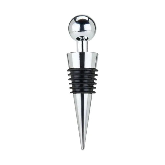 SPHERE CHROME BOTTLE STOPPER